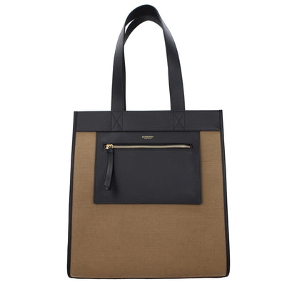 Burberry Braune Stoff-Umhängetasche