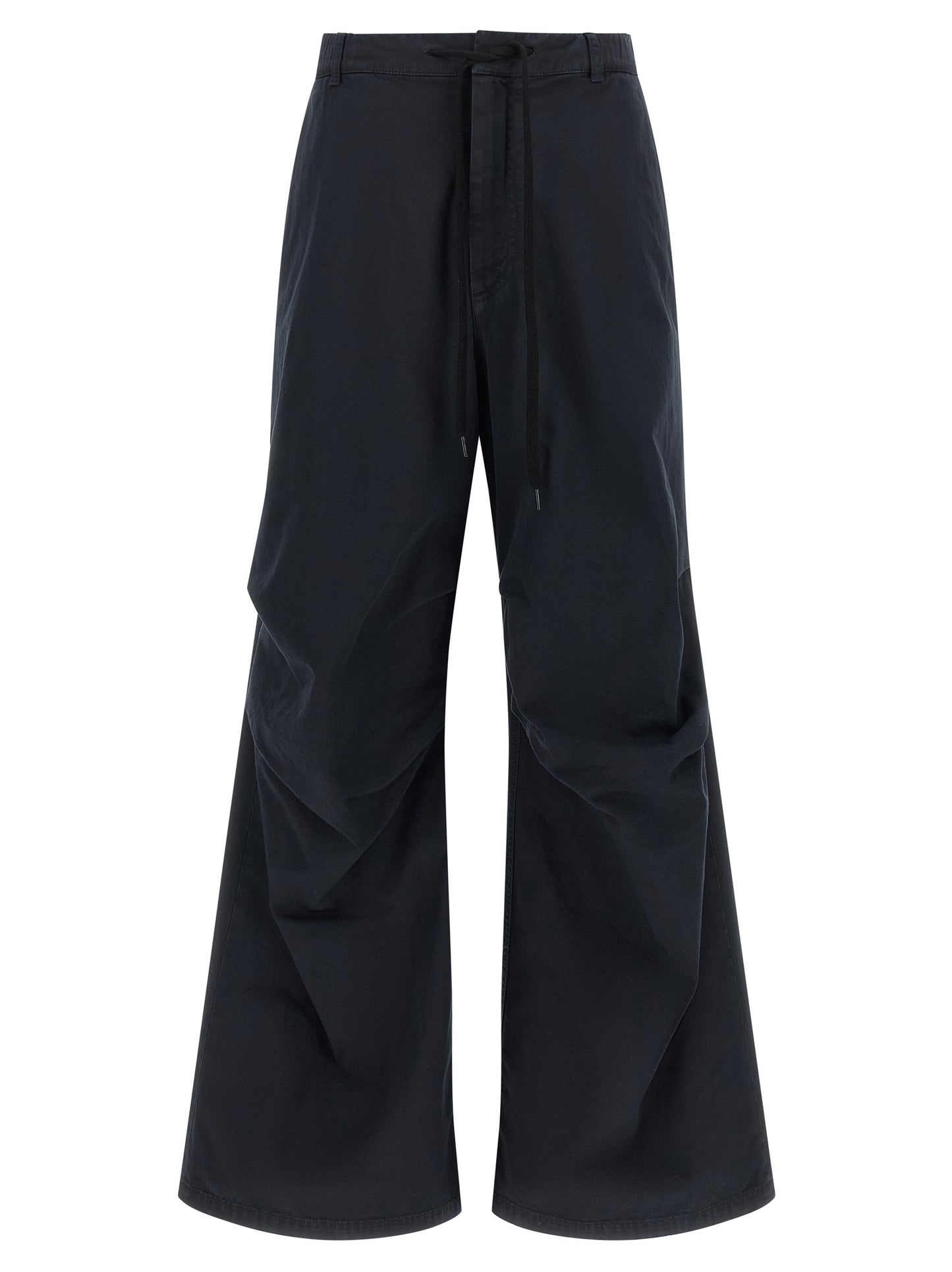 MM6 Maison Margiela Blaue Baumwoll-Freizeithose