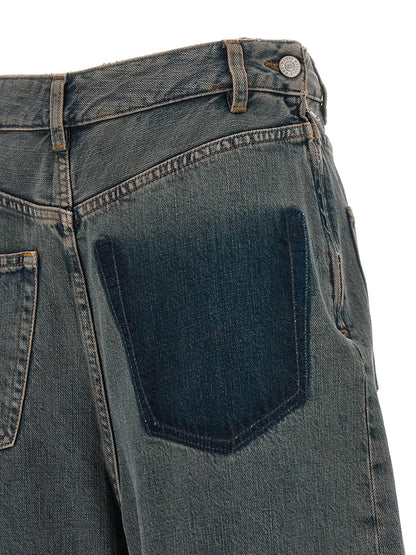 MM6 Maison Margiela Graue Jeans aus Baumwolle