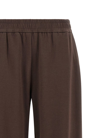Moncler Braune Baumwoll-Jogginghose (Trainingshose)