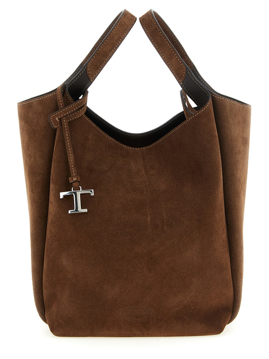 Tod's Braune Kalbsleder-Handtasche