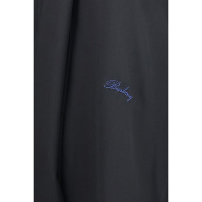 Burberry Schwarze Seidenbluse