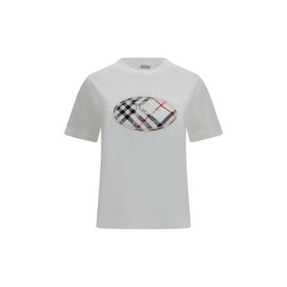 Burberry Weißes Baumwoll-T-Shirt