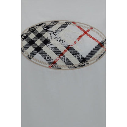 Burberry Weißes Baumwoll-T-Shirt