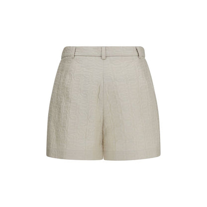 Moncler Beige Polyamid Bermuda Shorts