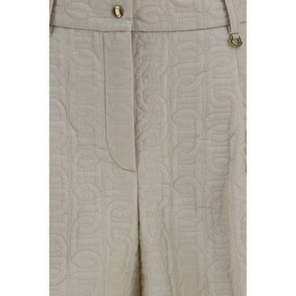 Moncler Beige Polyamid Bermuda Shorts