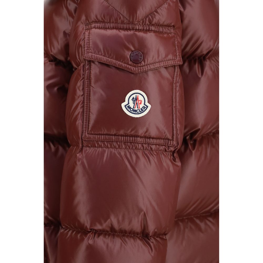 Moncler Mehrfarbige Daunenjacke aus Shell