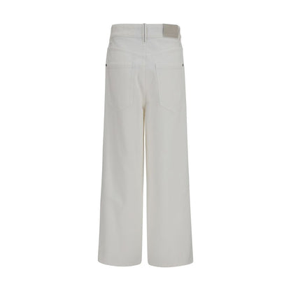 Brunello Cucinelli Beige Baumwolljeans Denim