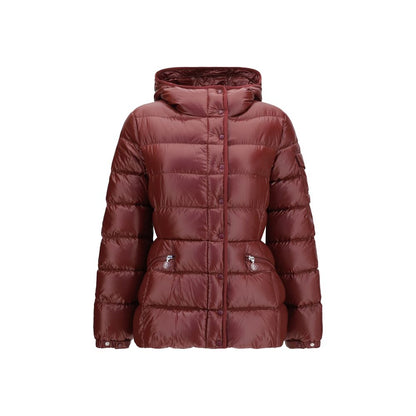 Moncler Mehrfarbige Daunenjacke in voller Länge mit Gänsedaunenfüllung