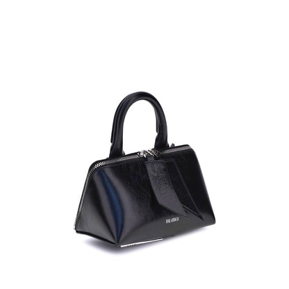The Attico Schwarze Bos Taurus Kalbsleder Schultertasche