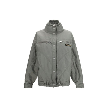 The Attico Grauer Bomber aus Baumwolle