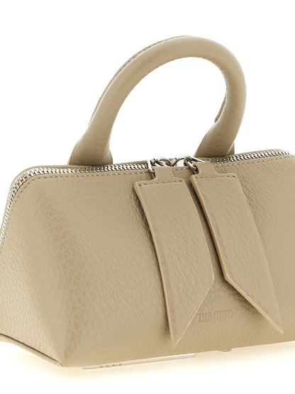 The Attico Beige Kalbsleder Handtasche