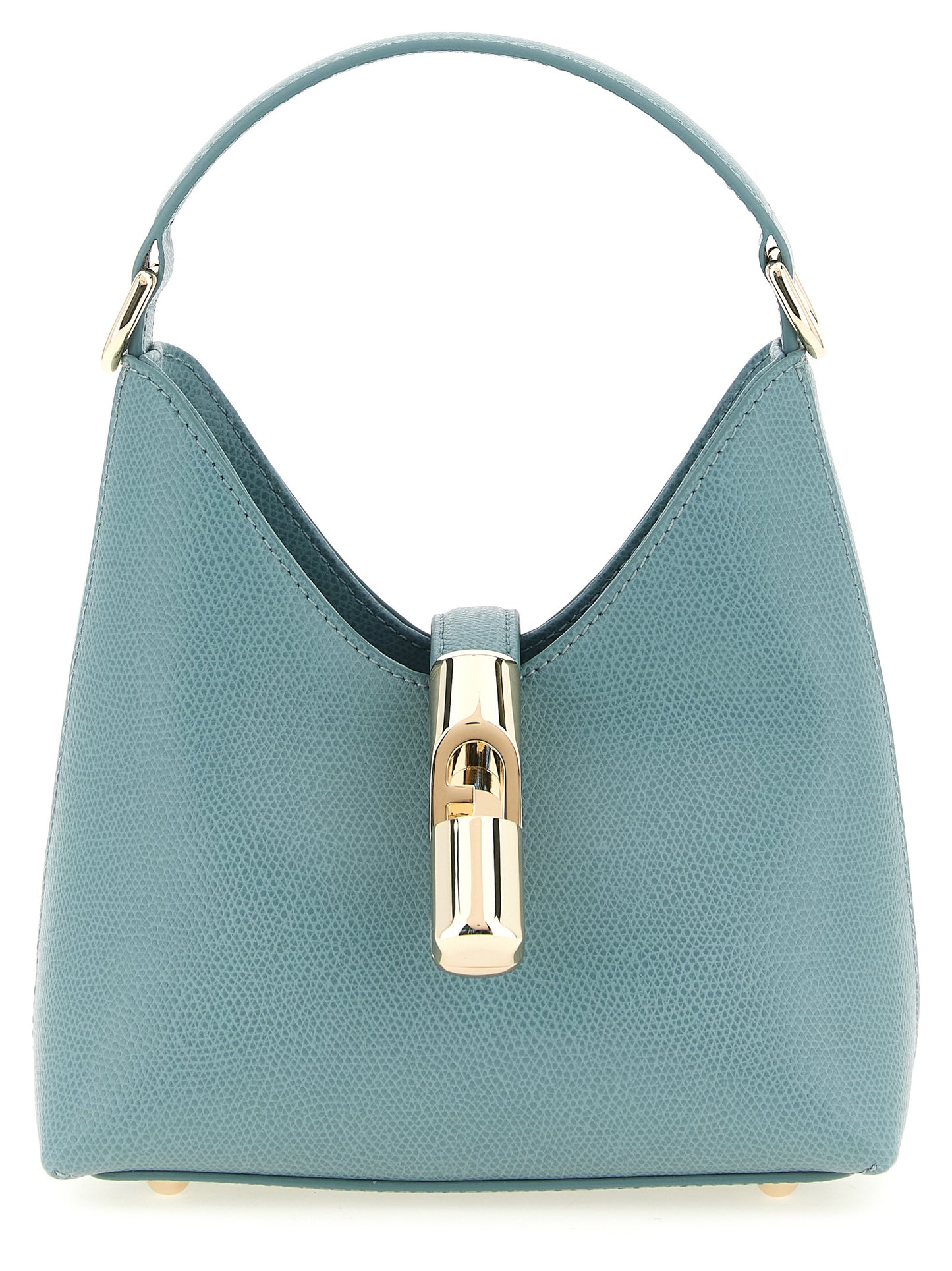 Furla Handtasche aus blauem Kalbsleder