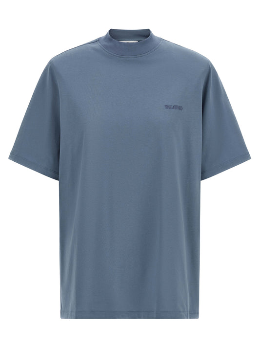 The Attico Blaues Baumwoll-T-Shirt
