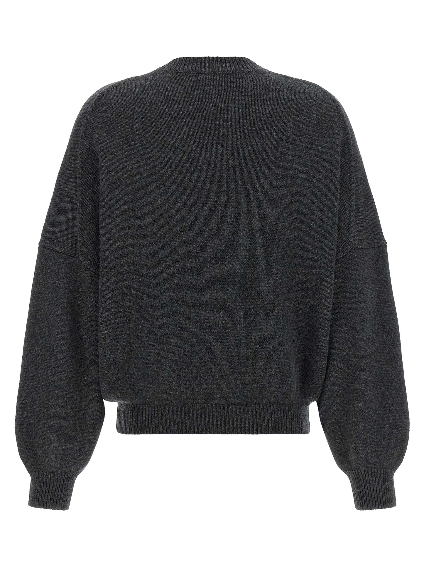 Khaite Grauer Kaschmir-Strickjacke