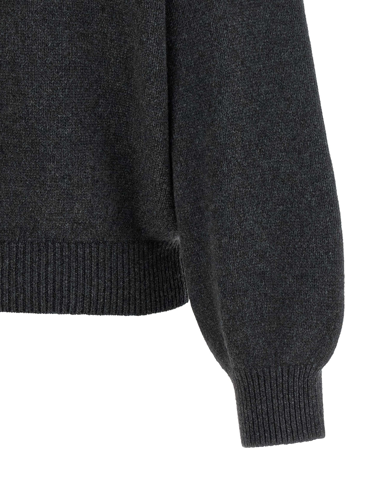 Khaite Grauer Kaschmir-Strickjacke