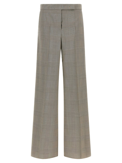 Max Mara Graue Wollstoffhose