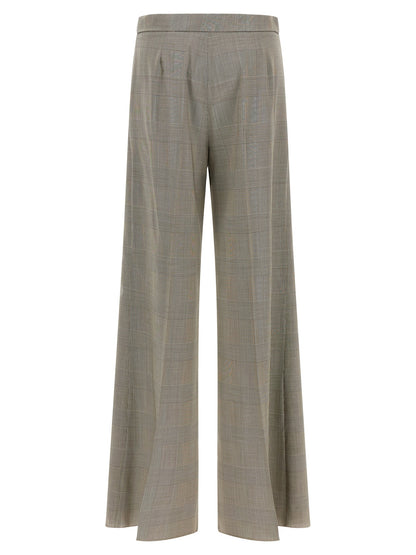 Max Mara Graue Wollstoffhose