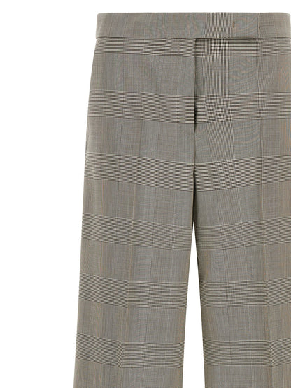 Max Mara Graue Wollstoffhose