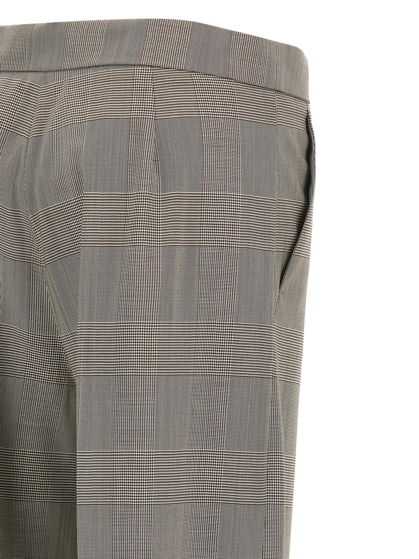 Max Mara Graue Wollstoffhose
