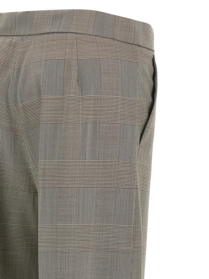 Max Mara Graue Wollstoffhose