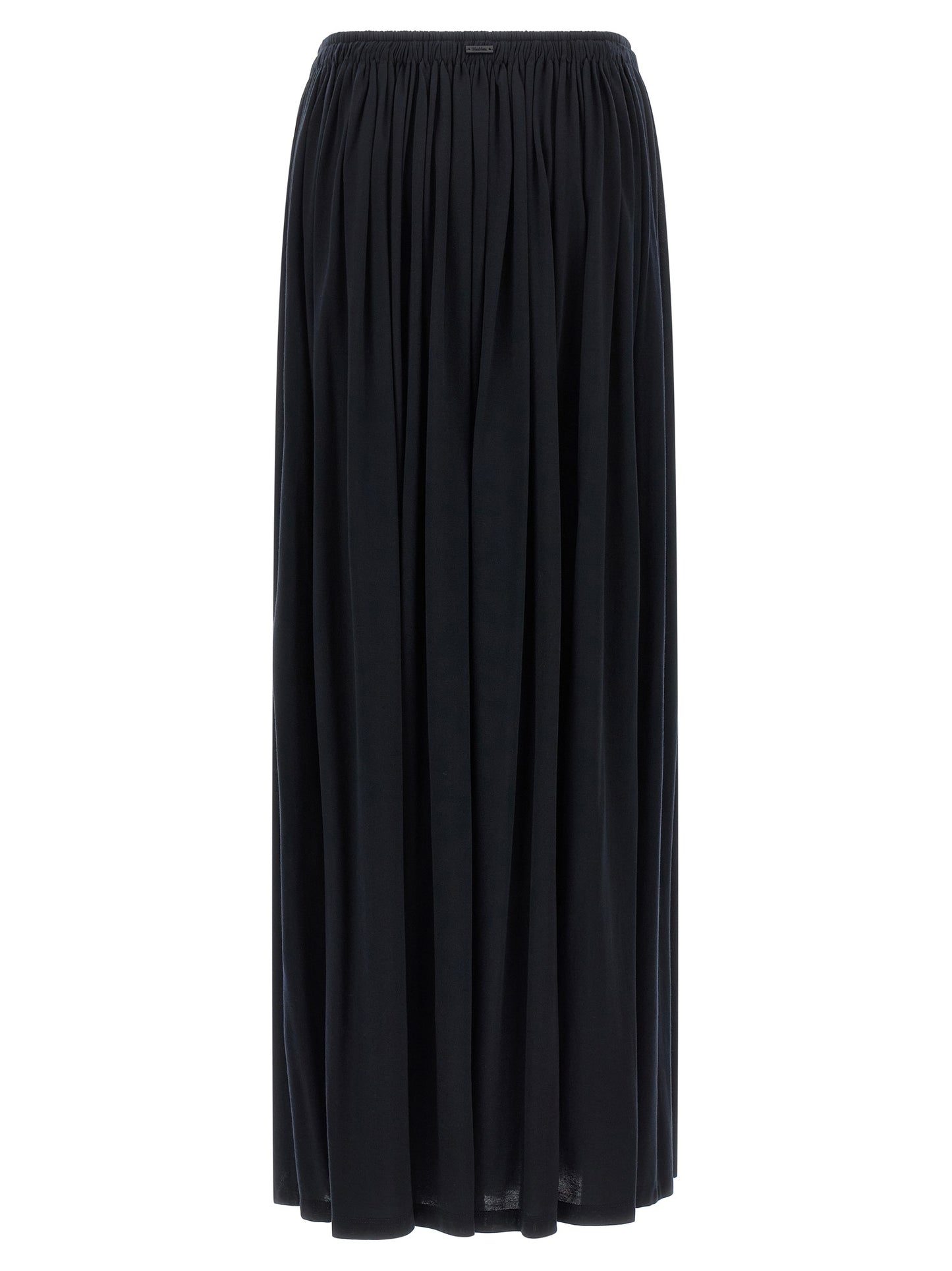 Max Mara Blaue Lyocell-Minirock