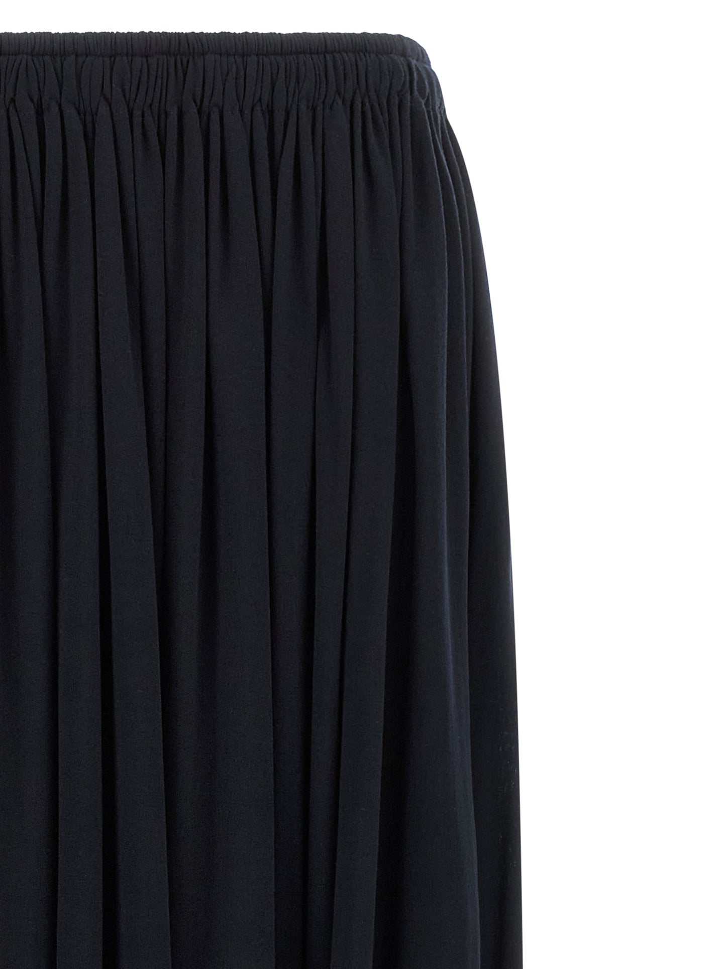Max Mara Blaue Lyocell-Minirock
