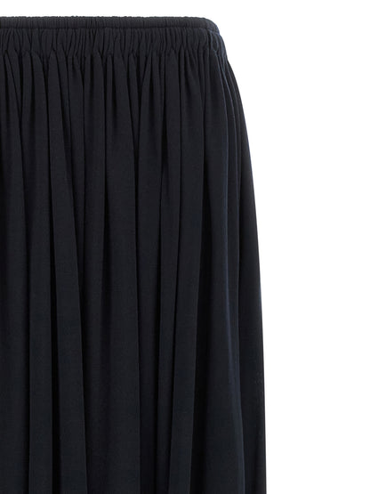 Max Mara Blaue Lyocell-Minirock