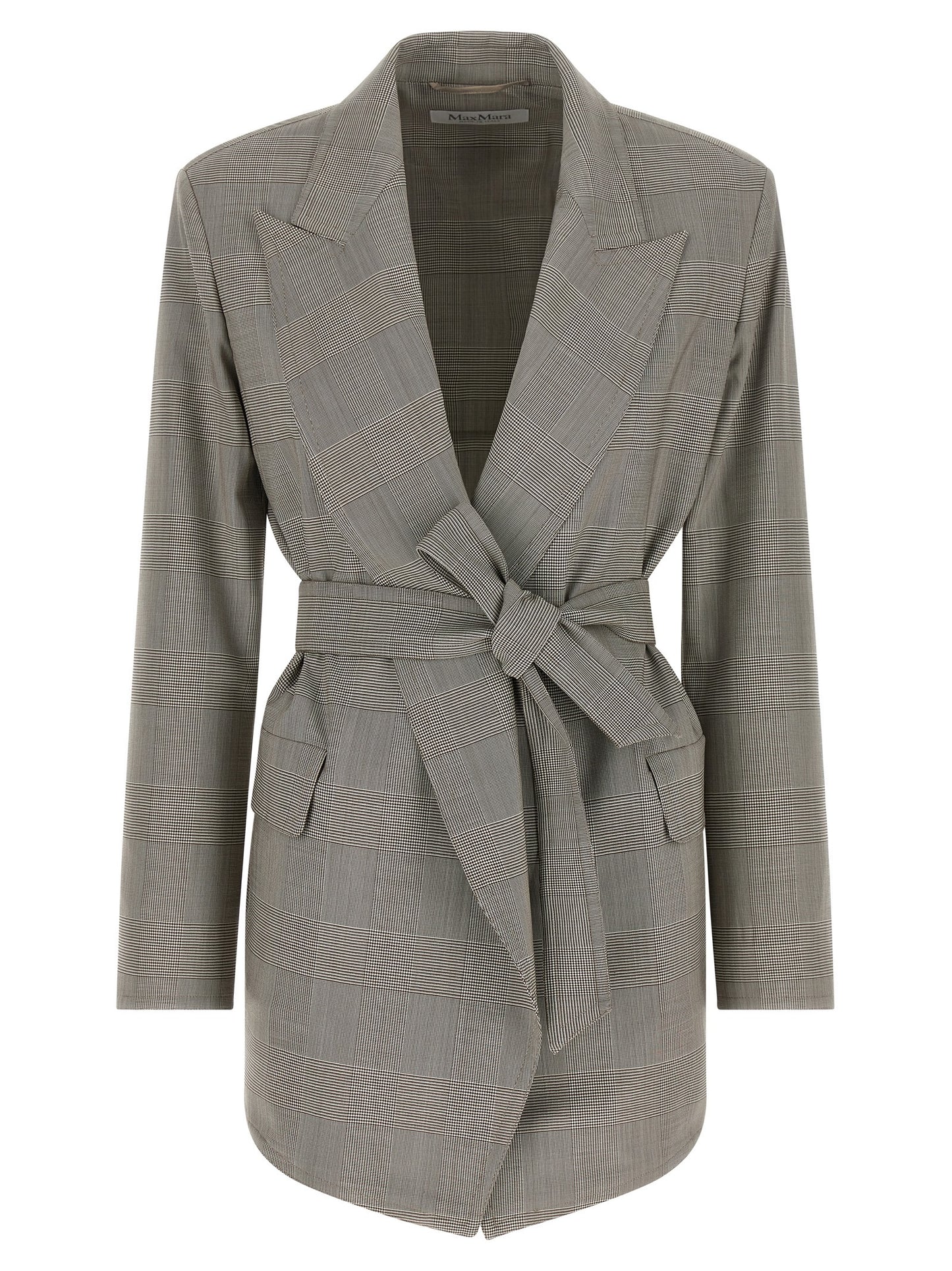 Max Mara Grauer Wollblazer
