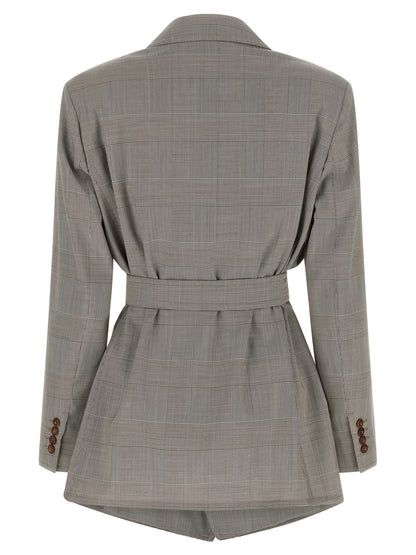Max Mara Grauer Wollblazer