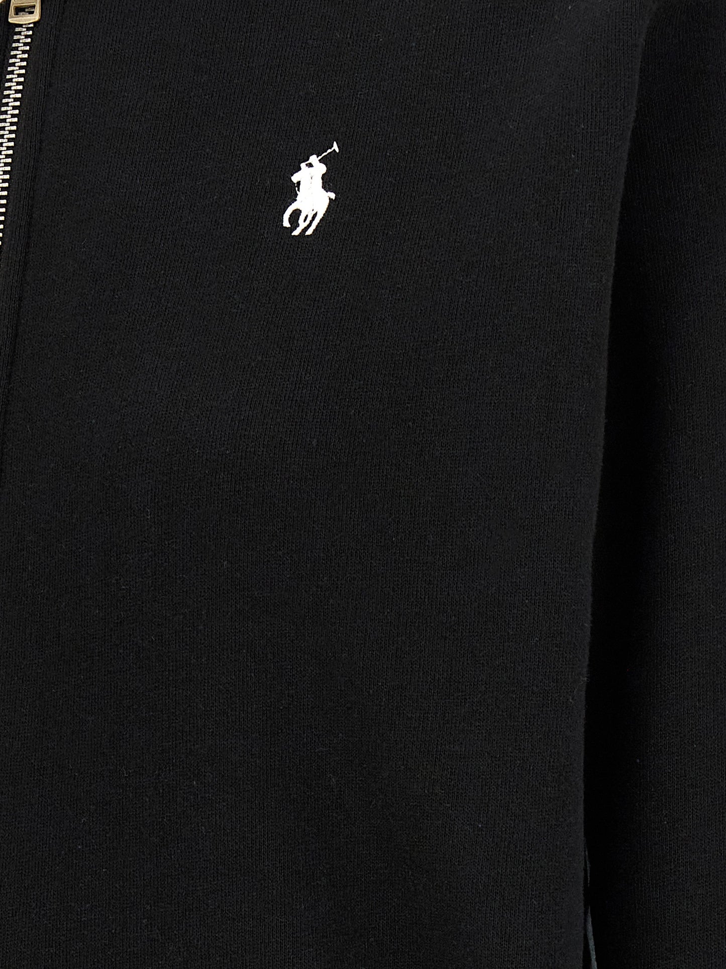Polo Ralph Lauren Schwarzer Baumwoll-Sweatshirt