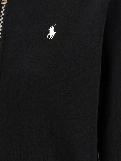Polo Ralph Lauren Schwarzer Baumwoll-Sweatshirt