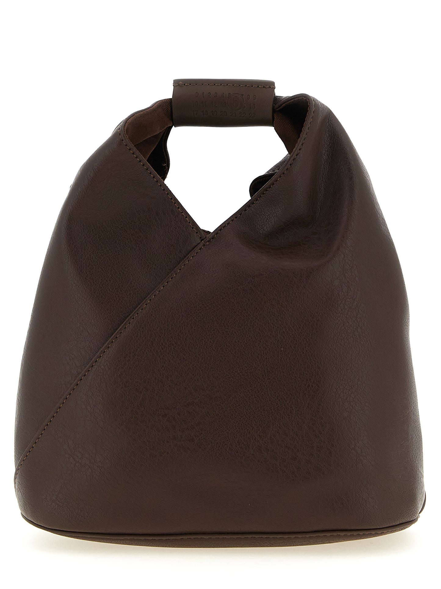 MM6 Maison Margiela Braune Crossbody-Tasche aus Polyethylen