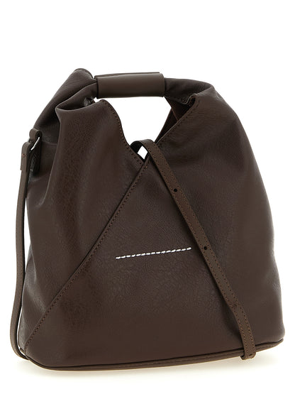 MM6 Maison Margiela Braune Crossbody-Tasche aus Polyethylen