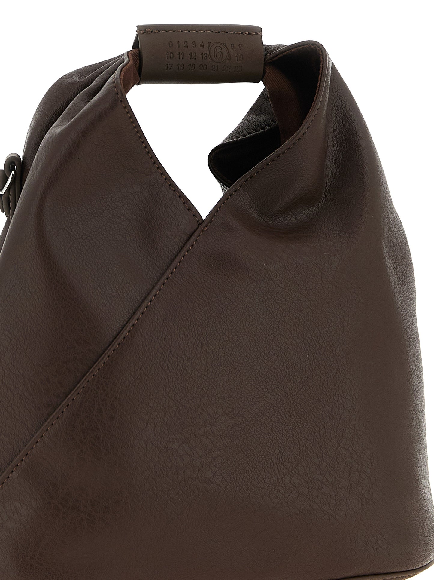 MM6 Maison Margiela Braune Crossbody-Tasche aus Polyethylen