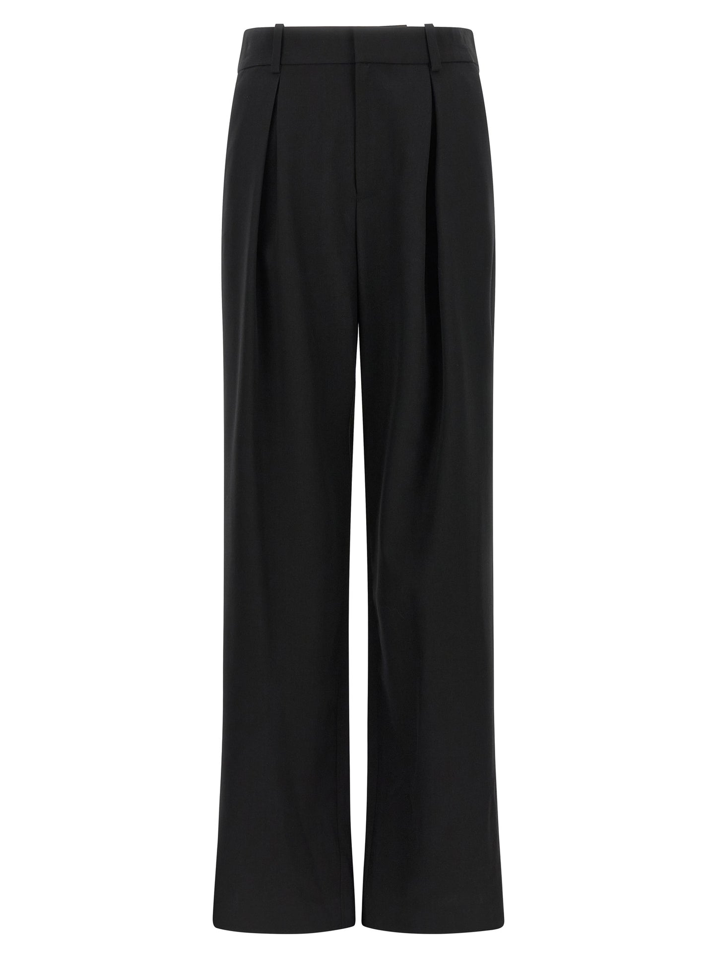 MM6 Maison Margiela Schwarze Freizeithose aus Polyester