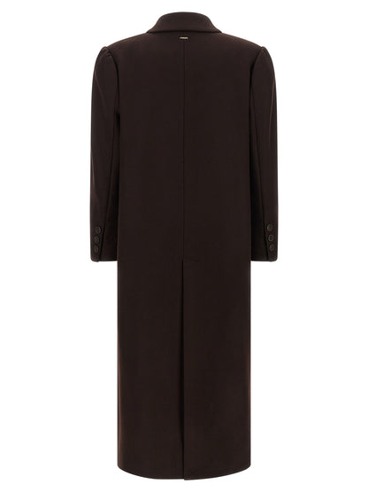 Twinset Brauner Wollmantel