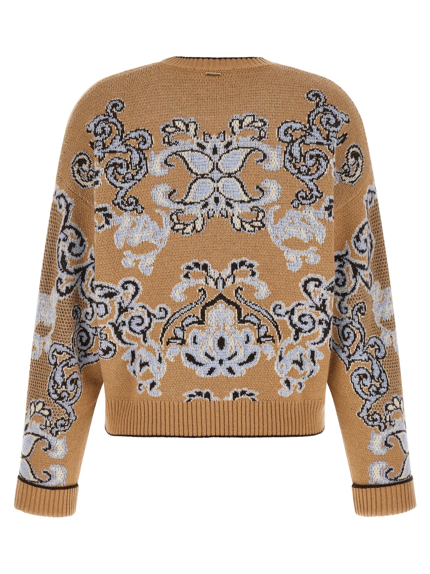 Twinset Brauner Wollcardigan