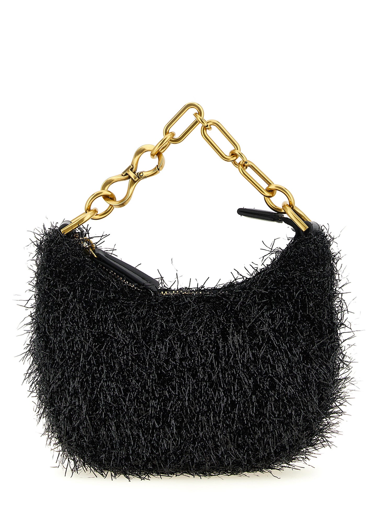 Twinset Schwarze Handtasche aus Polyester
