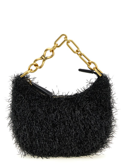 Twinset Schwarze Handtasche aus Polyester