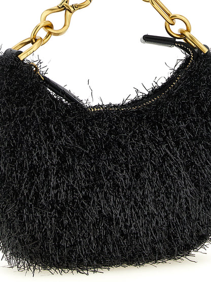 Twinset Schwarze Handtasche aus Polyester