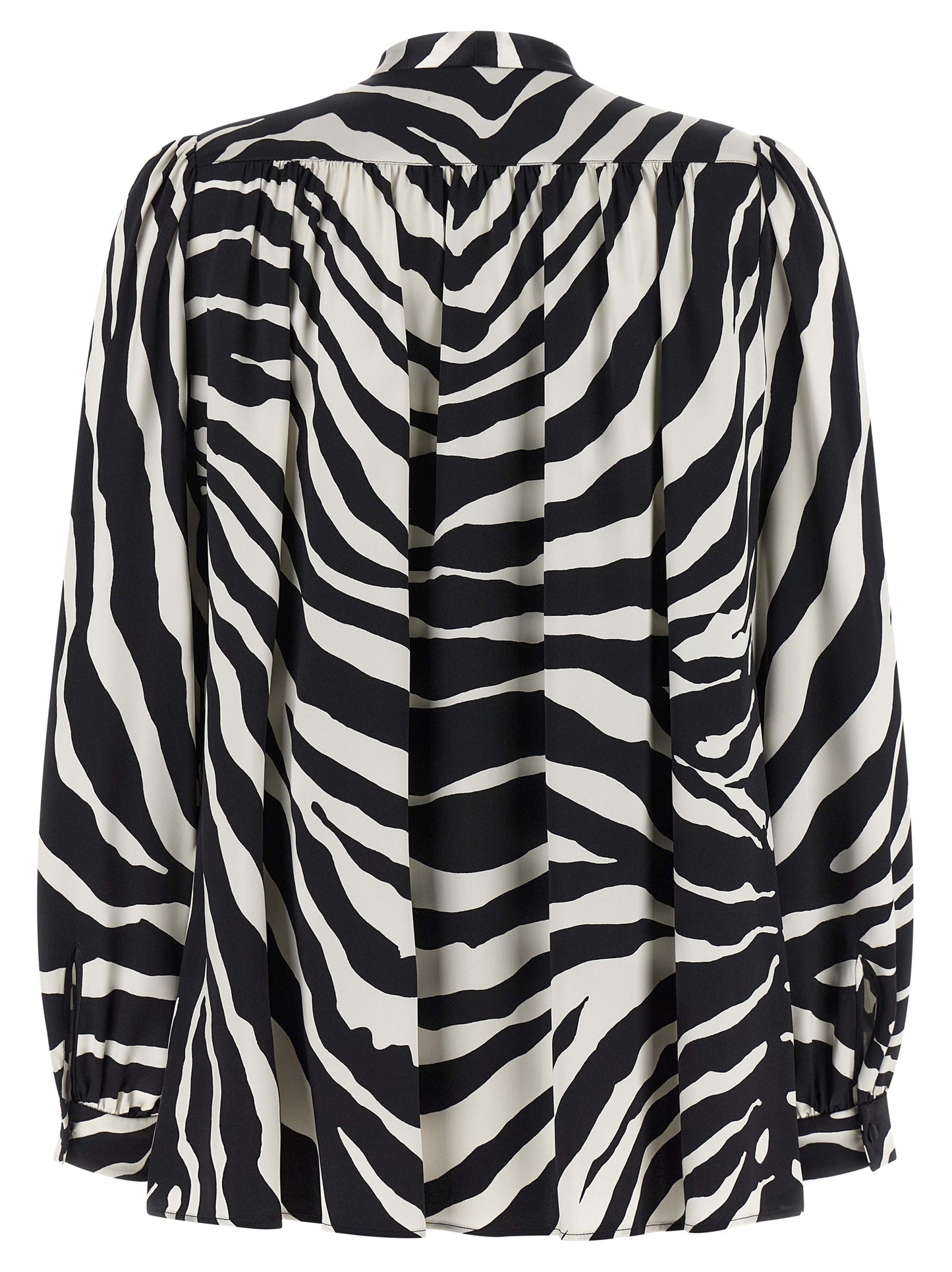 Dolce & Gabbana Zweifarbige Seidenbluse