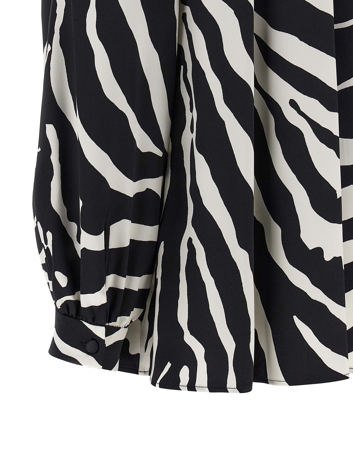 Dolce & Gabbana Zweifarbige Seidenbluse