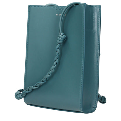 Jil Sander Grüne Leder Crossbody Tasche