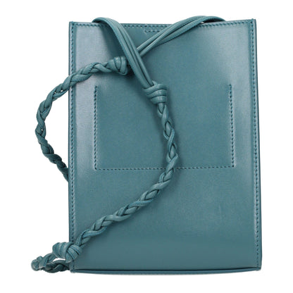 Jil Sander Grüne Leder Crossbody Tasche