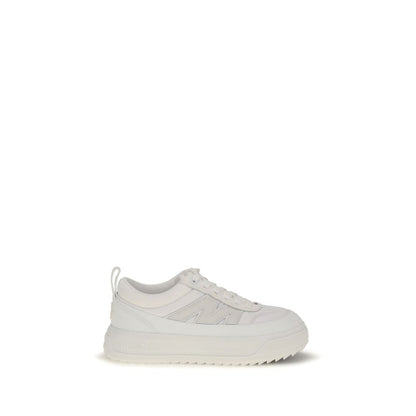 Moncler Weiße Sneaker aus Polyamid