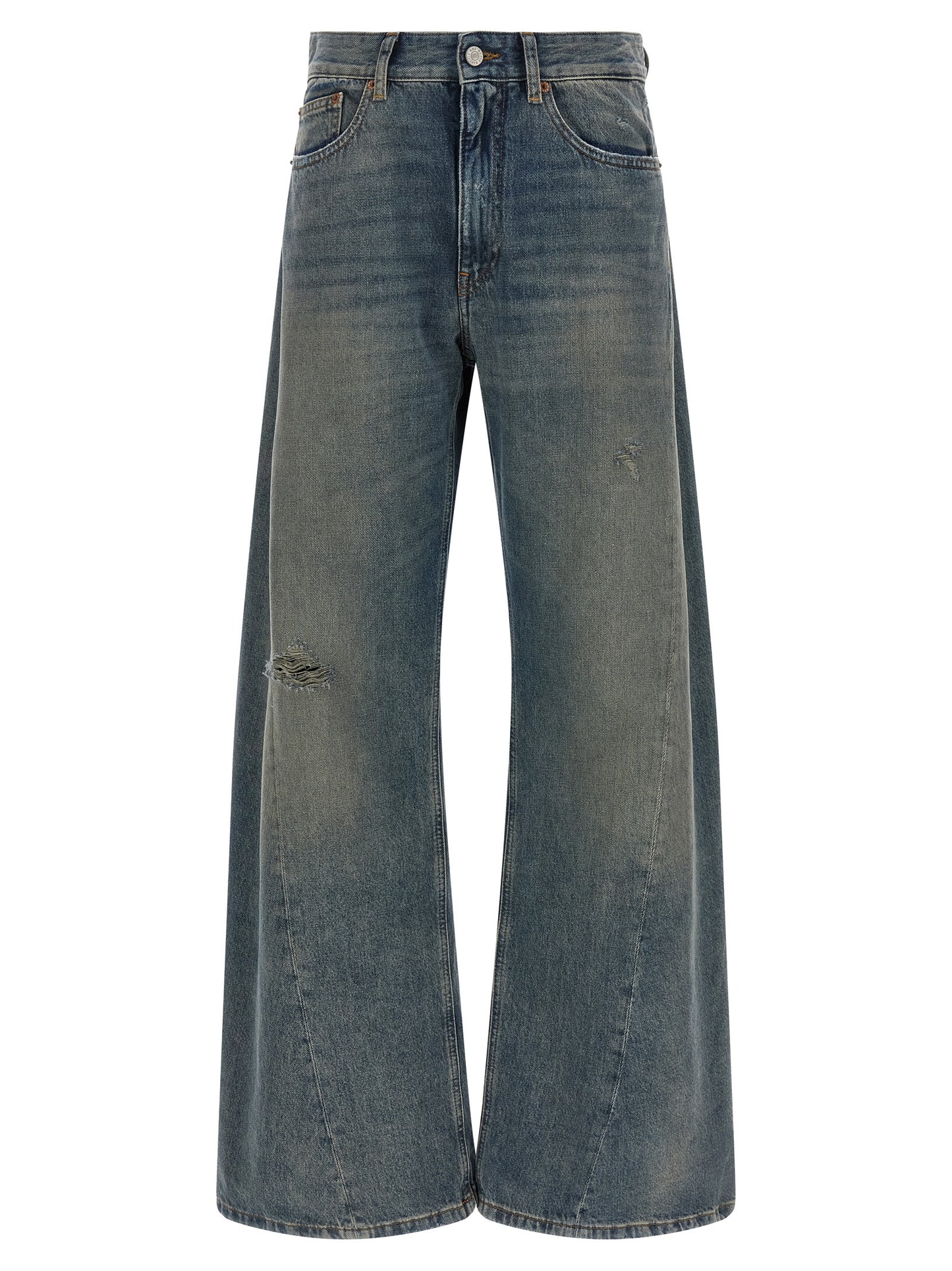 MM6 Maison Margiela Blaue Baumwolljeans Denim