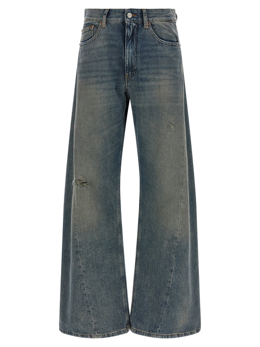 MM6 Maison Margiela Blaue Baumwolljeans Denim