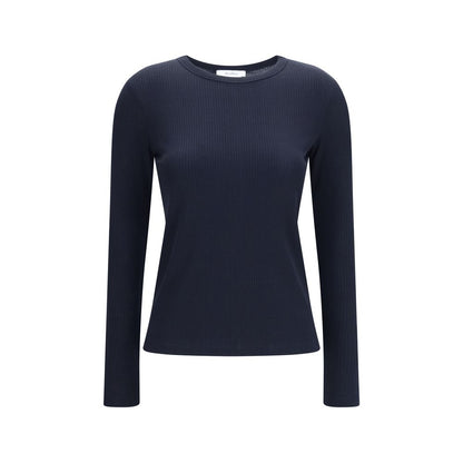 Max Mara Blauer Lyocell-Pullover