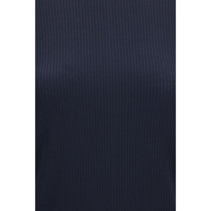 Max Mara Blauer Lyocell-Pullover